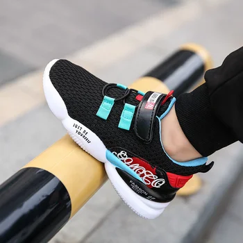 Laste Tennise Meeste Suvel Hingav Võrgusilma Vaba aja Mood Jooksujalatsid Jalatsid Kids kingad 2020 Poisi Vabaaja jalatsid