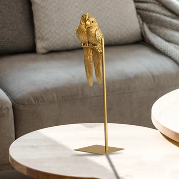 Loominguline Vaik Papagoi Käsitöö Ehteid Pronksist Skulptuur Kujukeste Housewarming Kingitused Office Kapp Kodus Tabel