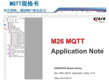 STM32 Arengu Pardal M26 GSM GPRS-Side Wireless Module sms-Telefon DTU/Data/MQTT Protokoll