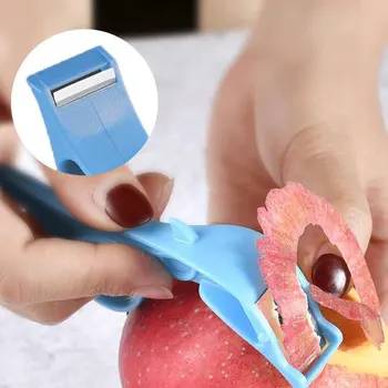 Multi-funktsionaalne Apple Peeler Köök Vahend Plastist Rõngas Puu-Oranž Peeler