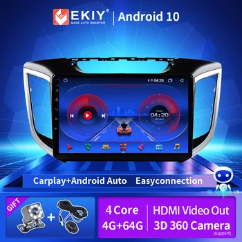 Auto Raadio Hyundai Creta IX25 2016 2017 2018 Autoradio Android Auto Carplay 2din Multimeedia Video Mängija, Navigatsiooni GPS