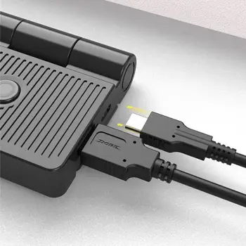 Charg 1080p usb-ja laadija 3.0 L8G7 Nintendo lüliti tv dokk ühildub mini switch kaasaskantav kokkupandav hdmi mäng adapter