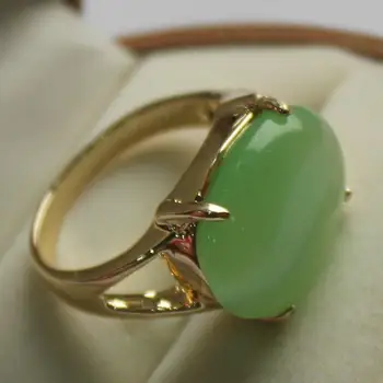 Imeline ehted! daami parimad light green jade ringi (7,8,9#)