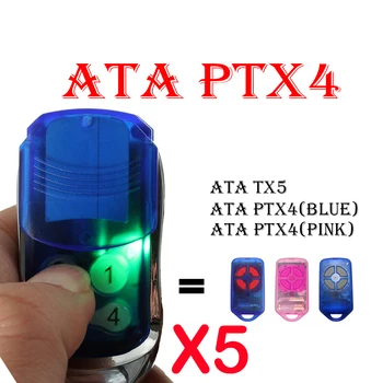 5 Pack ATA PTX-4, Roosa ATA TX-5 Ühilduva kaugjuhtimisseadme Jooksva Kood Garaaž Kontrolli PTX4 Herculift