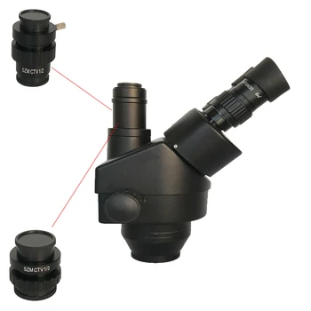 3,5 X-180X SimulFocal Tööstus Mikroskoobi Trinocular Stereo Microscopio 0,5 X 2.0 X Ajastiga Objektiiv Mobile Phone Tools