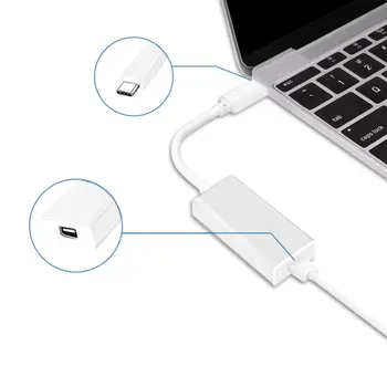 USB-c-Mini Display-Port-Adapter-USB-3.1 Tüüp C-Thunderbolt-2 Adapter USB-c-Mini Display Port