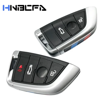 Keyless-Go Muuta Smart Remote Key 3/4 Nupud BMW 1 2 7 Seeria X1 X5 X6 X5M X6M F Klassi Asendamine Smart Key Juhul Katta