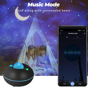 Tuya Smart Projektor Star Wifi Laser Tähistaevast Projektor, Smart Elu App Kontrolli Smart Home Hääl Toetada Alexa Google Kodu