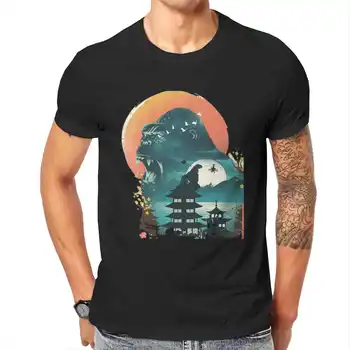 King Kong Film Monster Tshirt Liiga Graafiline T-Särk Classic Hot Müük Puuvill Ofertas Meeste Meeste Riided