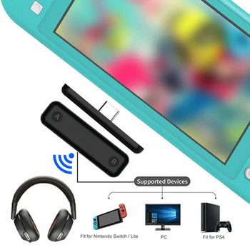 Traadita Bluetooth-Adapter-USB-Saatja, Audio Vastuvõtja Nintend Lüliti PS4 2021 Uusim