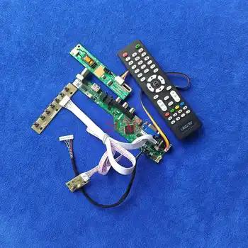 Analoog signaali KitLVDS 20 Pin-Maatriks juht pardal 1024*768 HDMI-ühilduva USB-VGA-Fit N141X101/N141X201/N141X203/N141X204 1CCFL