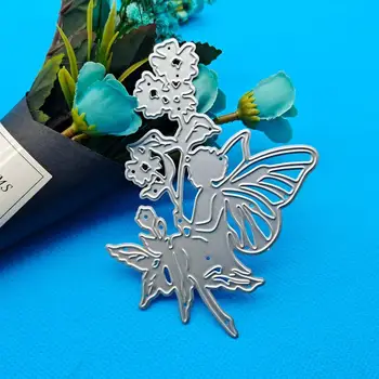 Butterfly Fairy Wing Lill, Metalli Lõikamine Sureb Šabloonid DIY Külalisteraamatusse fotoalbumi Paber-Kaardi Dekoratiivsed Käsitöö Reljeef Die Jaotustükid