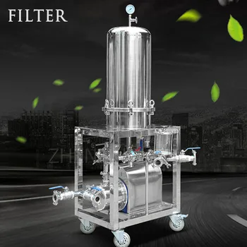 Vertikaalne 250 Diatomiit Filter Likööri, Veini Ravimite Veini Juua Lisand Hägususe Filter Selgitusi Masin Filtri Seadmed