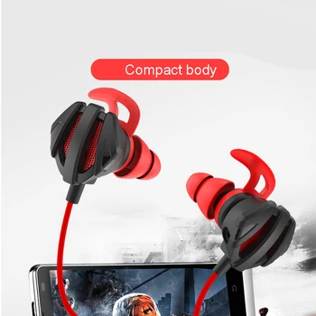 CS Mängud Mängude In-Ear Headset 7.1 Koos Mic Volume Control PC Gamer Kõrvaklapid