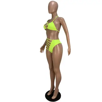 Suvel 2020 sexy bikini beach set varrukateta lühikesed püksid pingul sobiks seksikas daamid ujumistrikoo