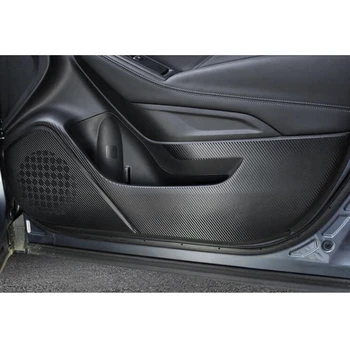 4tk/Set Auto Uks Anti-Kick Kleebised Auto Katta sisustuselemendid Uus Carbon Fiber Kleebis Subaru jaoks Metsnik