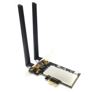 BCM94360CS2 BCM943224PCIEBT2 Wlan Wifi Kaardi abil Töölaua PCIe PCI-E 1X Converter Dual Band Bluetooth-Adapteriga
