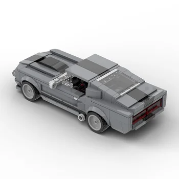 KES-57356 Looja Linna Mustanged Super Racing Sport Sõiduki ehitusplokid High-tech Auto DIY Mudel Tellised Kids Mänguasi Xmas Kingitused