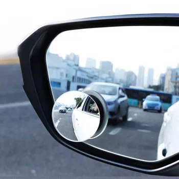 Auto 360 lainurk Ümmargune Kumer Peegel Auto Sõiduki Küljel Blindspot Blind Spot Peegel Volkswagen POLO Tiguan Golf Passat EOS