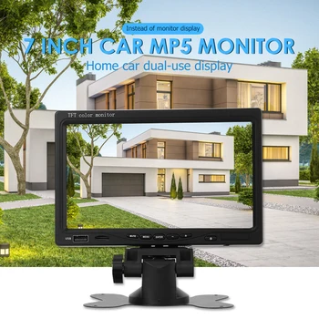 7 tolline Auto Monitor USB-TF-Kaardi Video-Player Auto Osad, Seadmed DVD Kaamera Osad Rearview Kaamera autoraadio DVD