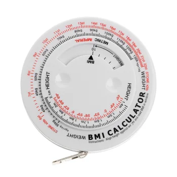 2021 Uus BMI-Body Mass Index Ülestõstetav Lindi 150cm Meetme Kalkulaator Dieet kaalulangus