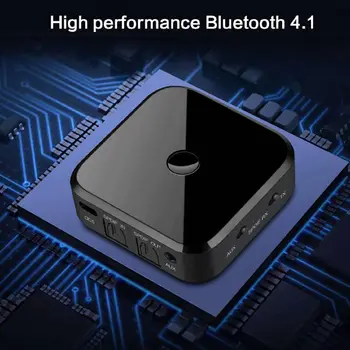 Kuum Dual Link Bluetooth-5.0 o Saatja-Vastuvõtja Aptx Madal Latentsus 3,5 mm SPDIF Kodus TV, Traadita Muusika Adapter