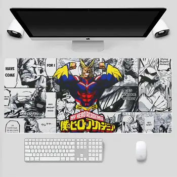 Minu Kangelane akadeemiliste Ringkondade Anime Gaming mousepad Laua Mat Laua Tabel Kaitsta Mäng Office Tee Hiire Matt pad X XL libise Padi Sülearvuti