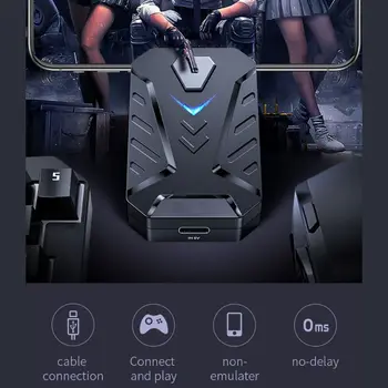 2021 Uus Kaasaskantav Mobile Gaming Klaviatuuri Hiire Konverteri Adapter MIX PRO / MIX LITE Seade Tablett Tihedus Shooting Ruumi Kokkuhoiu