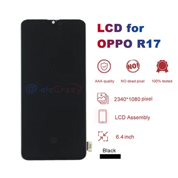 Algne Jaoks OPPO R17/R17 PRO LCD Ekraan, millel on Puutetundlik Digitizer Assamblee Replacement Kit testitud