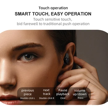 Smartch S201 Heahset Smart Vaadata, Mehed, Bluetooth Kõrvaklapid,Keha Temperatuuri,Termomeeter,Täielikult Puutetundlik Ekraan,Sport Smartwatch, Smart