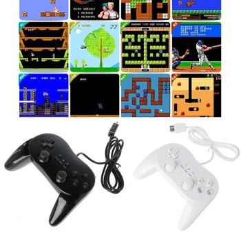 2021 Uus Klassikaline Juhtmega Mäng Töötleja Mängude Remote Pro Gamepad Kontrolli Wii