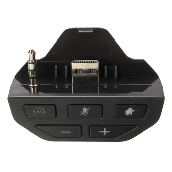 Mayitr 1tk Kõrge Kvaliteediga Stereo-Peakomplekti Adapter Portable Mängud Käepide 3.5 mm Kõrvaklappide Converter Audio Võrgukaart