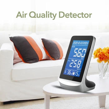 CO2 Mõõtja Anduri DM72D Digitaalse PM2.5 Temperatuur, Niiskus, Monitor, Kaugjuhtimisega NDIR Detektor Multifunktsionaalne Õhu Kvaliteedi Analüsaator
