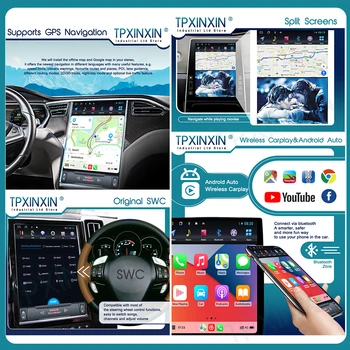 10.0 Jaoks Nissan Navara 2013-2018 Android Autostereo autoraadio koos Ekraani Tesla Raadio Mängija Auto GPS Navigatsiooni juhtseade