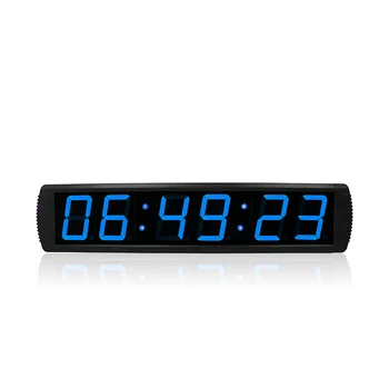 4 tolli LED clock display digital clock seinale paigaldatud multi-värviline countdown ajastus