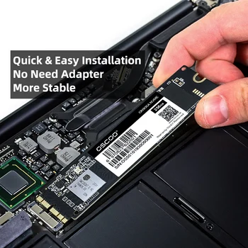 OSCOO ON900A PCIe NVME SSD 256GB/512 GB/1TB Solid State Drive Macbook 2012-2018 A1369 A1465 A1466 A1502 Sülearvuti