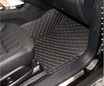 Kohandatud eriline auto põranda matid Mercedes Benz GL 550 X166 7 istekohti 2016-2013 veekindel vaipade jaoks GL550