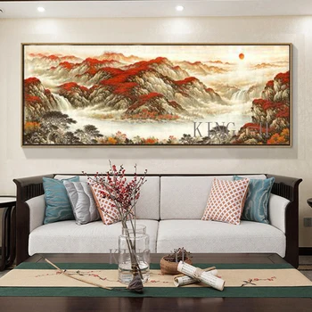 Maastiku Hiina maali Hiina maastikumaal bonanza pea hall ja office ' i perekonna elutuba