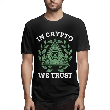 Me Krüpto Usalduse Bitcoin Cryptocurrency Kauplemise Meeste Lõbus Tee Särk, Lühikesed Varrukad Crewneck T-Särk Puuvill Täiskasvanute Riided