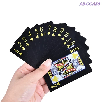 1x Veekindel PVC Plastikust mängukaardid Pokkeri Puhas mängukaardid lauamäng