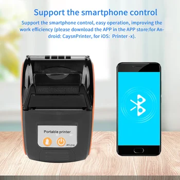 Kaasaskantav Isiklik Arve Printer Restoran Müük Jae-Android Bluetooth Printer, ARVUTI Tasku Thermal Saamist Printer