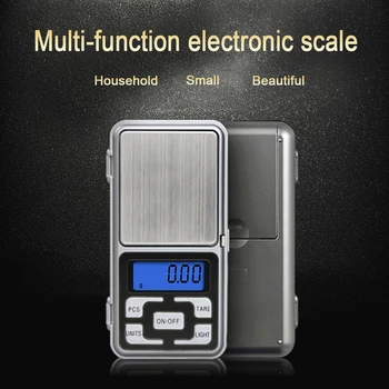 200g/0.01 g Elektrooniline Digitaalne Tasku Skaala Täpsus Mini Ehted Kaaluga Skaalal Backlight Kaalud Köök