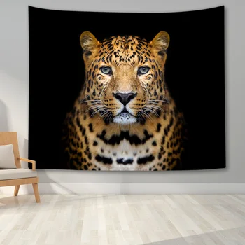 Lõvi Loomade Vaip Seina Riputamise 3D-Printimine Lõvi Vaip Seina Kaunistamiseks Ühiselamu Tuba, Magamistuba elutoa Seina Riputamise Boho