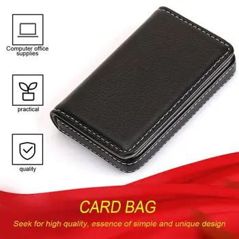 Mini Disain Magnet Kaardi Omanik Kott Business Pakett PU Nahast Puhul, ID krediitkaardid Tilk Laevandus