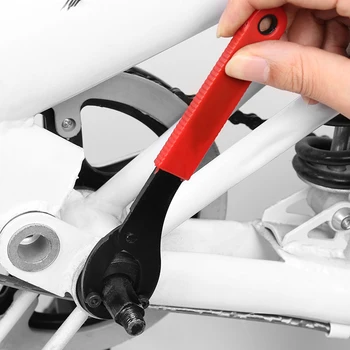 Universaalne Eemaldamise Mutrivõti Jalgratta Tööriista Telje Kaussi Ring Wrench Paigaldamine Seadme Mittelibiseva Käepidemega Kvaliteetne Bike Repair Tööriistad