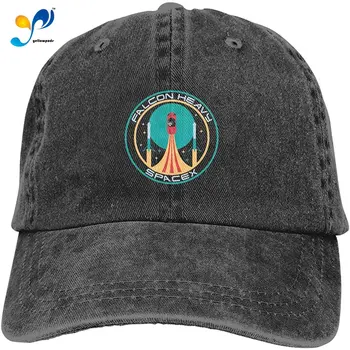 Falcon Heavy Spacex Unisex Pehme Casquette Ühise Põllumajanduspoliitika Mood Müts Vintage Reguleeritav Baseball Caps
