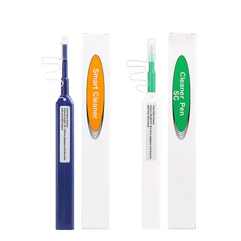 2pcs/set Smart Cleaner Push Tüüpi Ferrule Pesa 180 Kraadise Pöörde Fiber Optic Cleaning Pen antistaatik Vaik Multifunktsionaalset