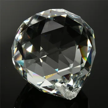 100mm Fotograafia Lihvitud kristallkuul Feng Shui Crystal Ball Klaas Palli Vee Prisma Ripats Ripub akna dekoratsioonid