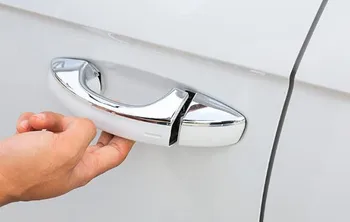 Volkswagen T-ROC 2018-2020 ABS Plastikust Ukse käepide ukse kaussi teenetemärgi kleebis anti-scratch kaitse auto tarvikud