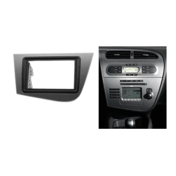 Näiteks SEAT Leon 2005-2012 2Din Audio Paneel Muutmine Paneel, DVD Navigatsiooni Paneeli Raam Auto Fascias Stereo Raadio Paneel